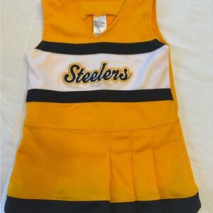 Girls' Yellow & Black Team-Style Cheer Dress